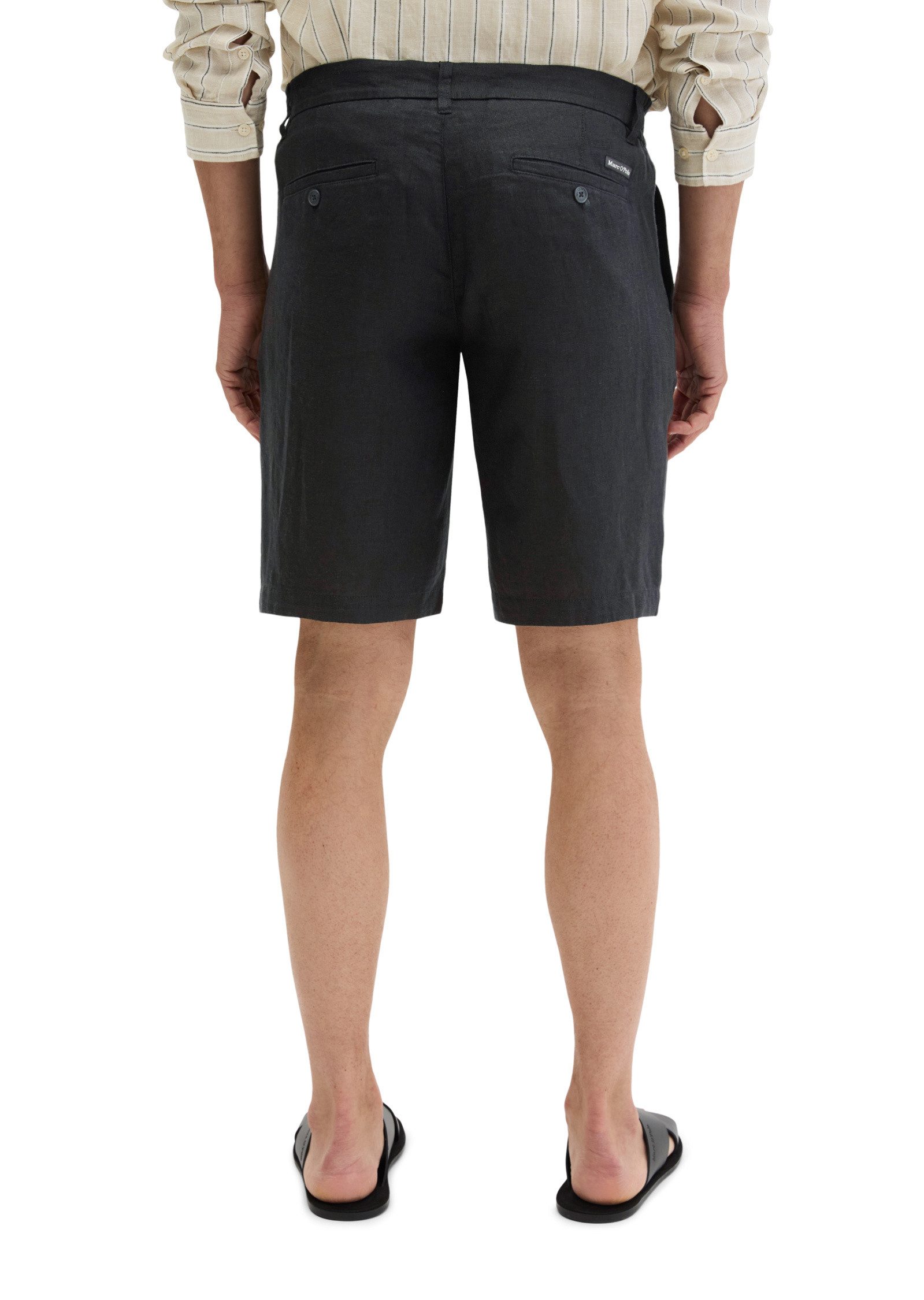 Marc O'Polo Shorts aus europäischem Leinen