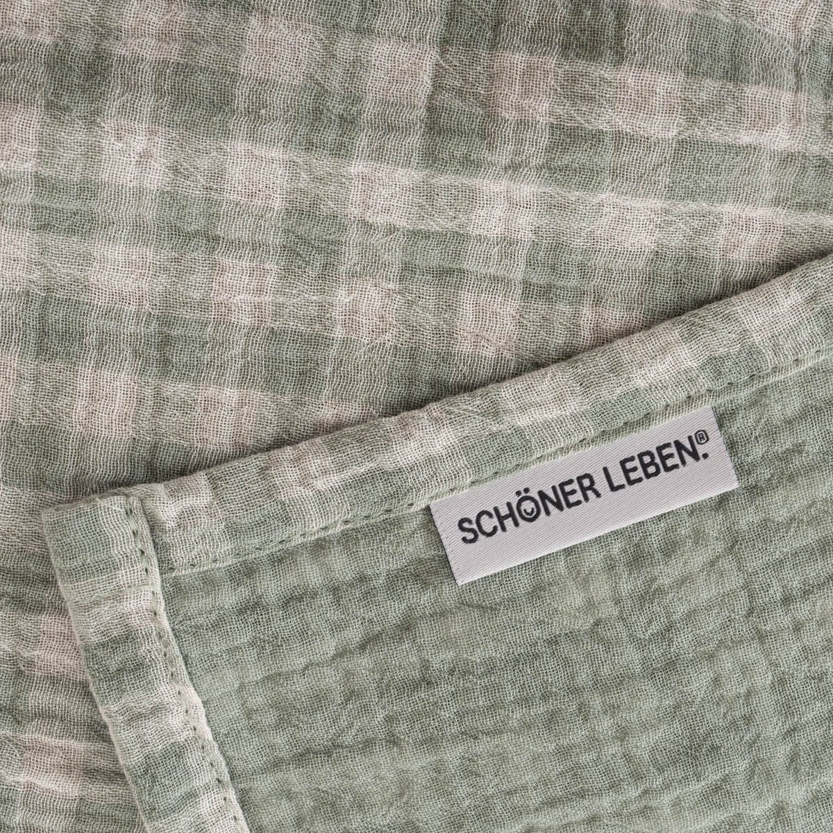 SCHÖNER LEBEN. Tischläufer Tischläufer Musselin Vichy günstig online kaufen