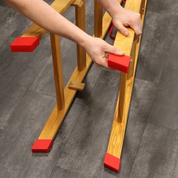 Jumbo Trittleiter Kunststofffuss für Holzleiter 4 Stück 48AWFODL (4er-Set)