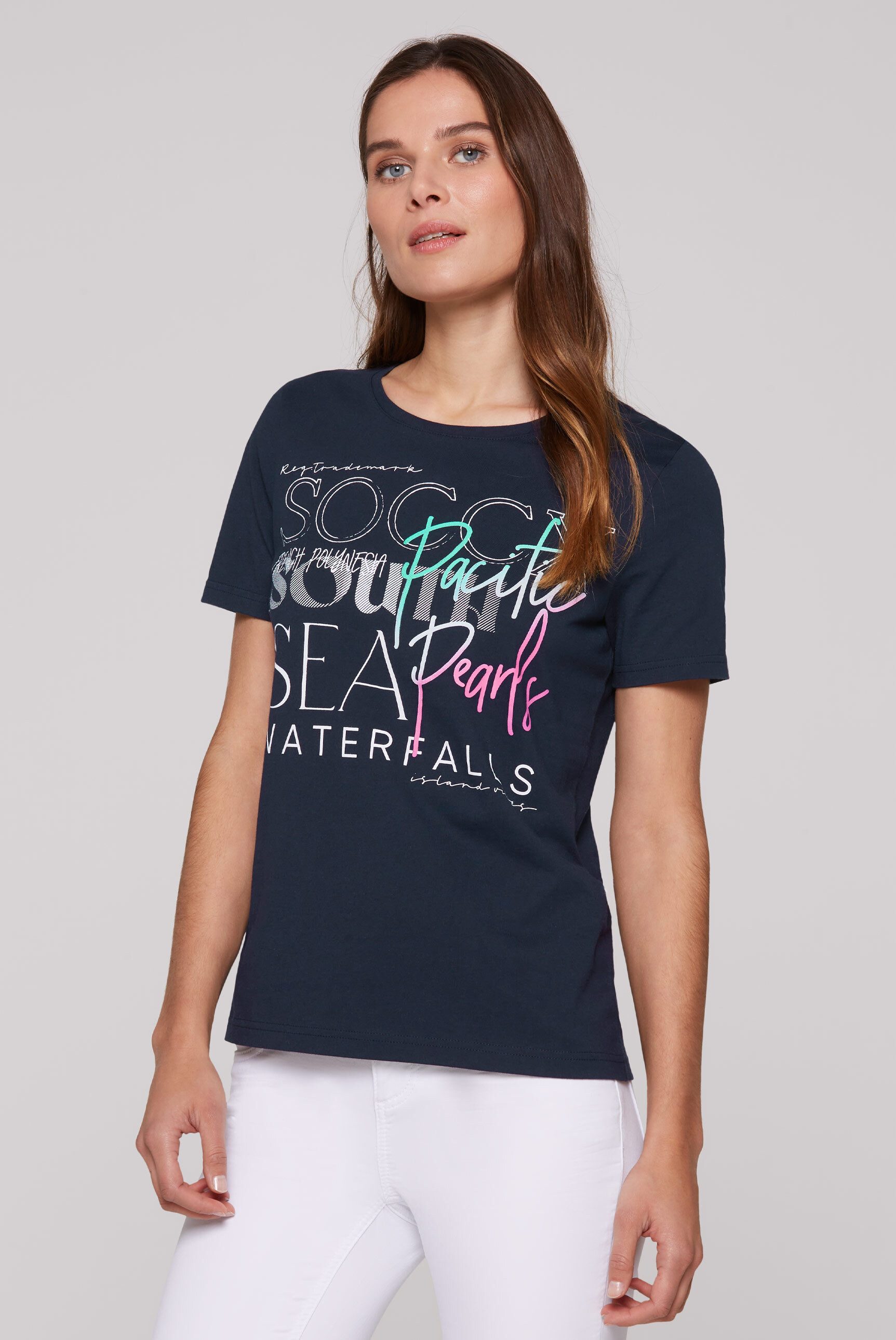SOCCX Rundhalsshirt, aus Baumwolle günstig online kaufen