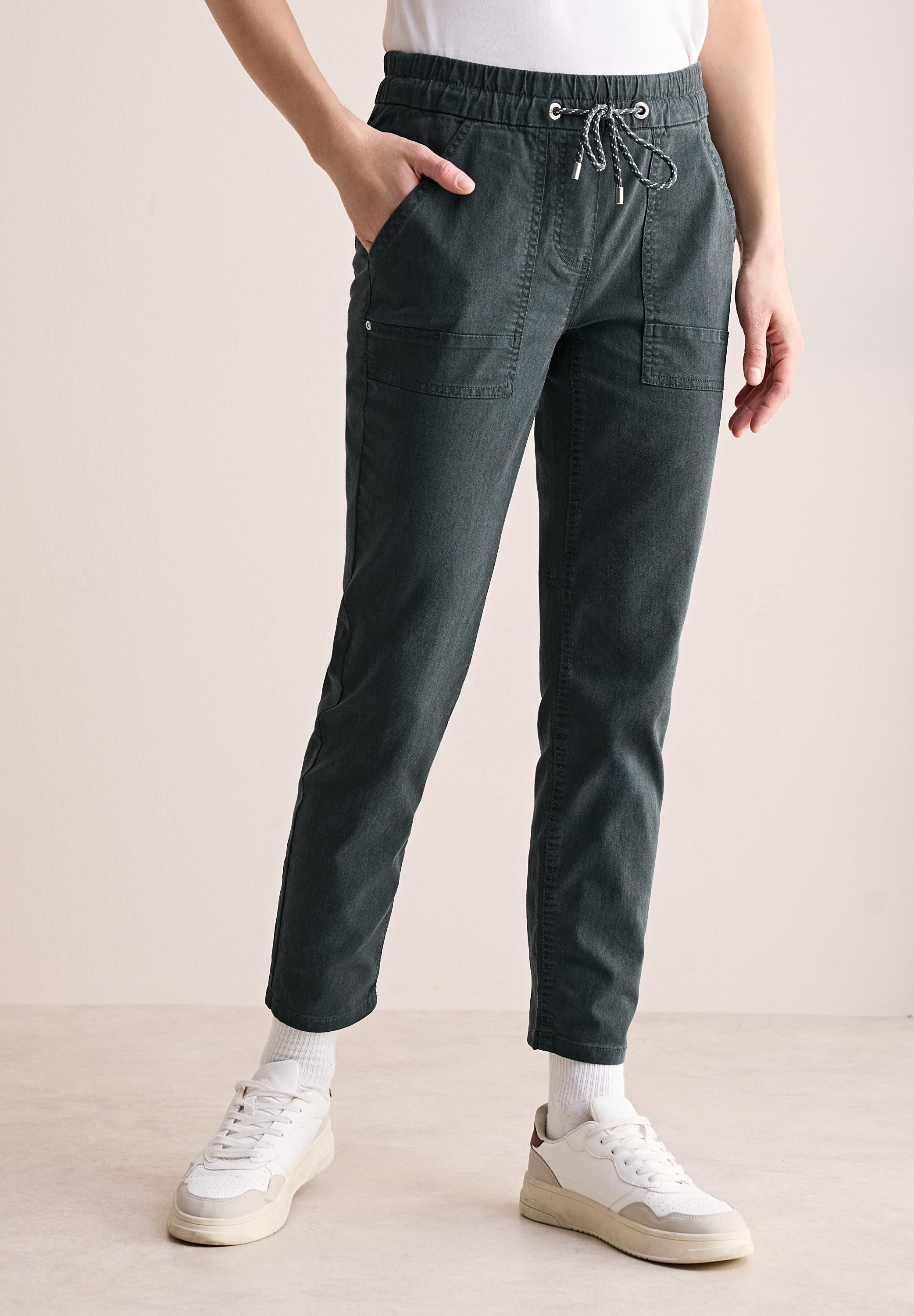 CECIL Stoffhose Middle Waist günstig online kaufen