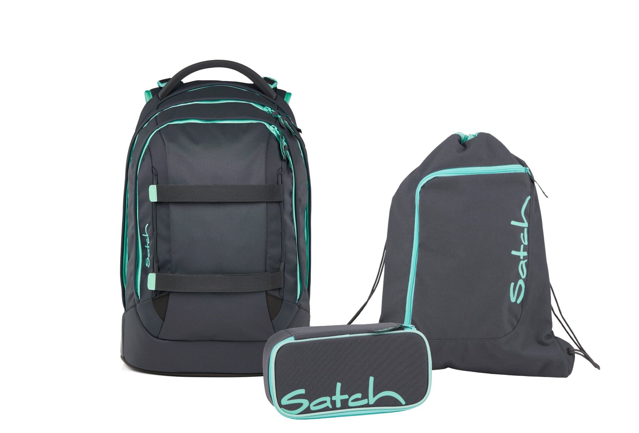 Satch Schulranzen Schulrucksack-Set PACK Mint Phantom günstig online kaufen
