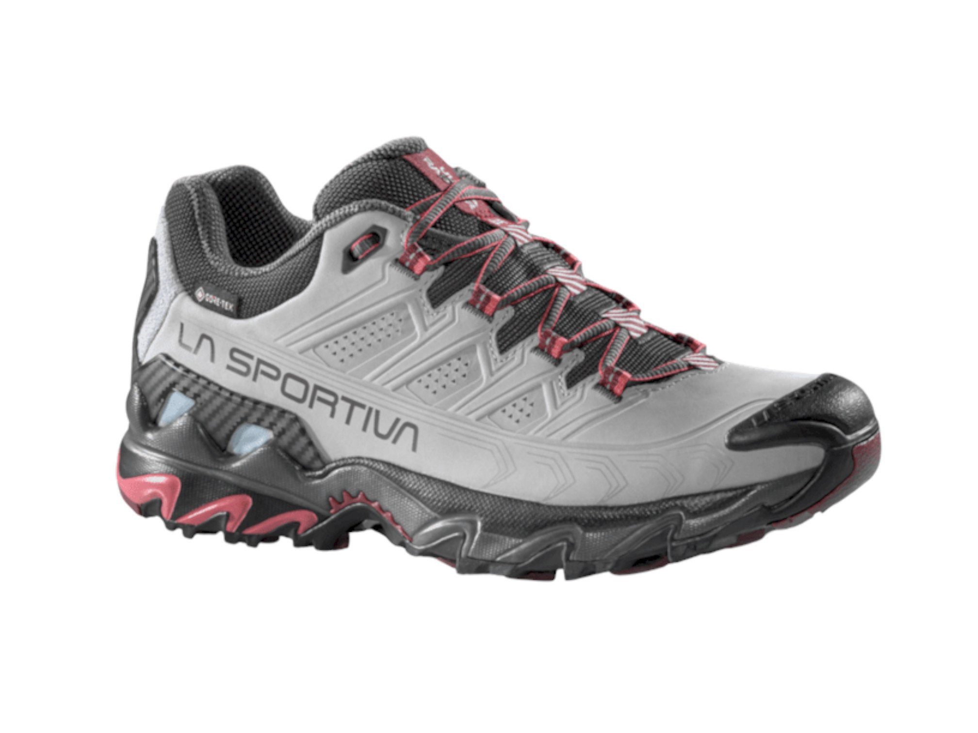 La Sportiva Ultra Raptor II Leather GTX (Nubukleder, wasserdicht) grau Damen Wanderschuh