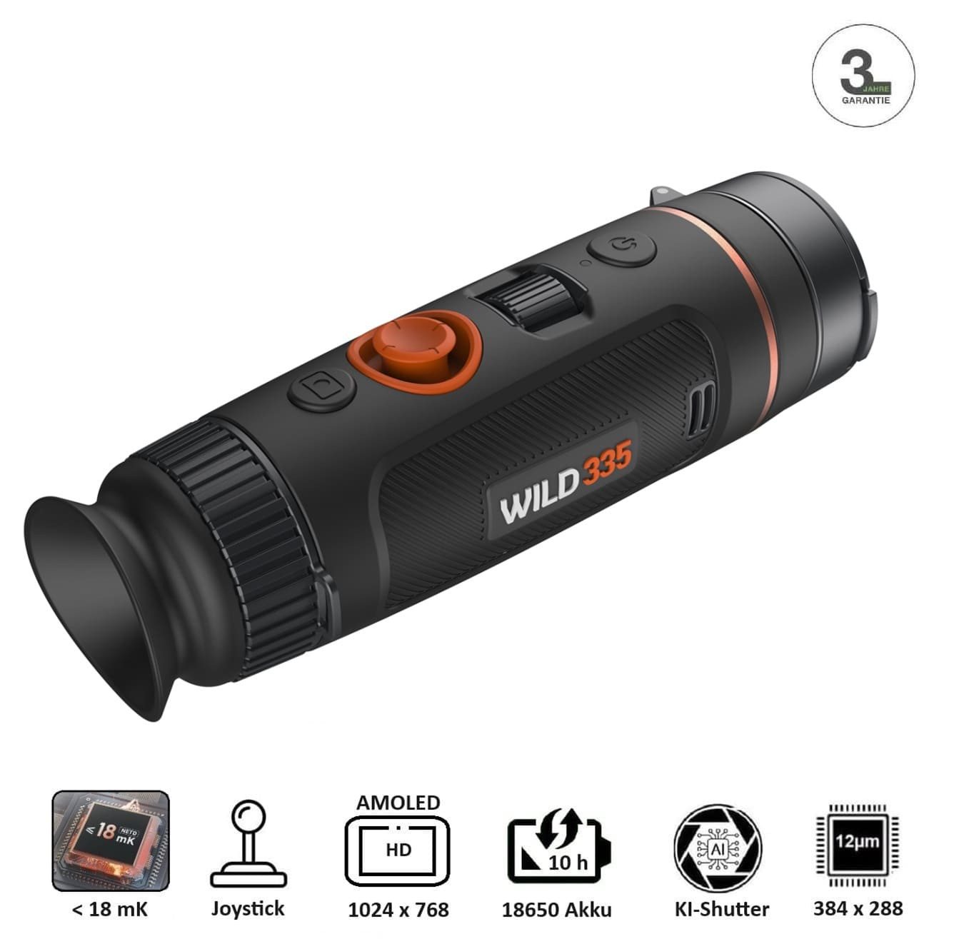 Thumbnail - ThermTec Wärmebildkamera ThermTec Wärmebildkamera Wild 335 für Jäger, Outdoor