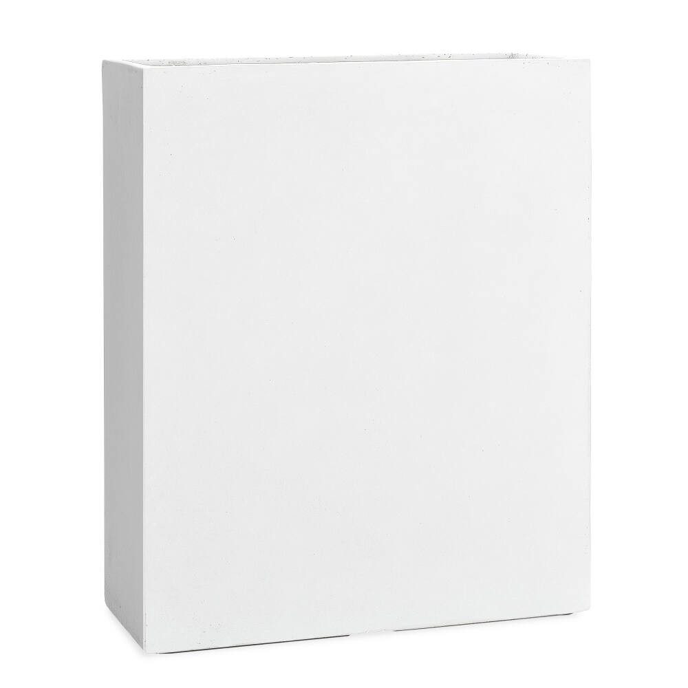 Pflanzwerk® Pflanzkübel DIVIDER Premium Blumenkübel Raumteiler Hochbeet Fiberglas, Fiberglas - Handgefertigt - Rechteckig - Frostbeständig