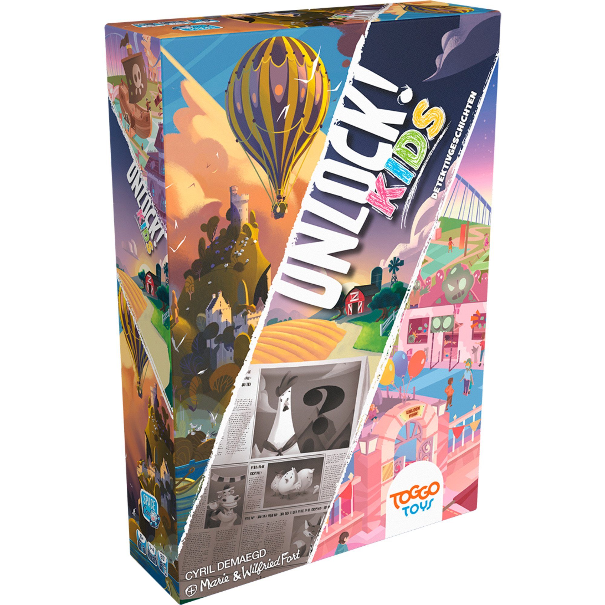 Asmodee Spiel Asmodee Unlock! Kids, Kartenspiel