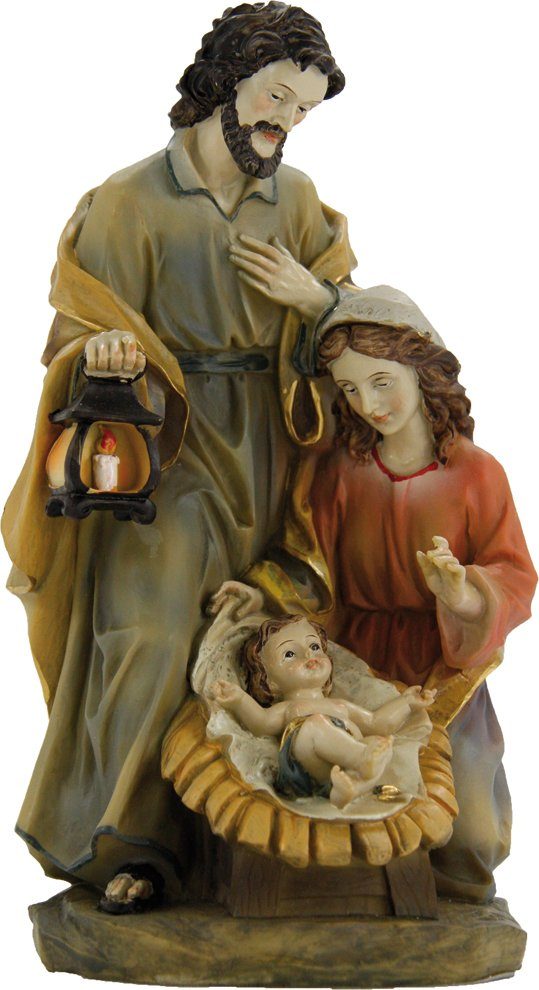 dekoprojekt Krippenfigur Krippenfigur Krippenblock barock, farbig 28,3 cm (1 St)
