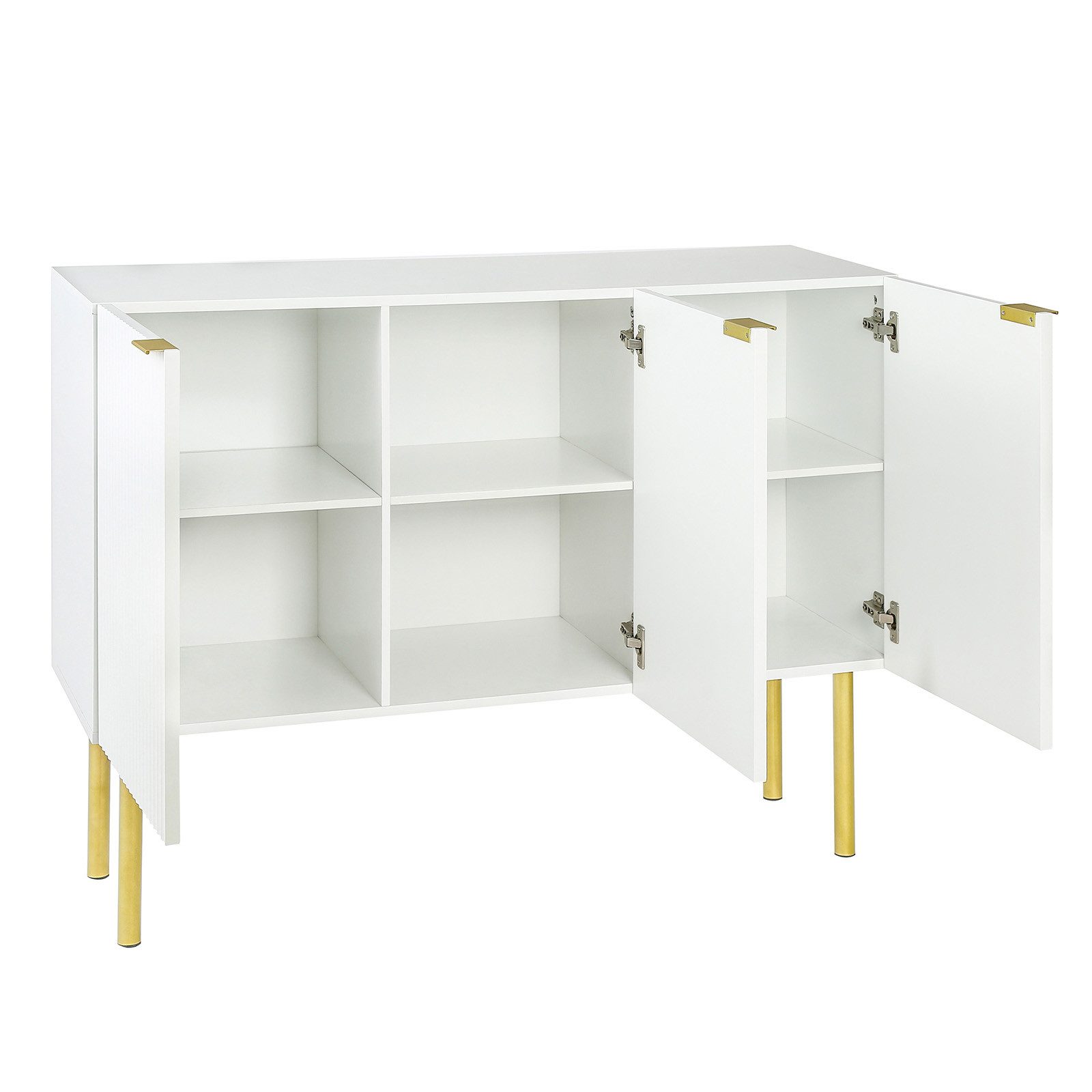 Yorbay Sideboard Moderner Beistellschrank mit 3 günstig online kaufen