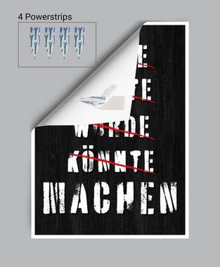 wandmotiv24 Poster Motivation M0025, Sprüche (1 St), Wandbild, Wanddeko, Poster in versch. Größen