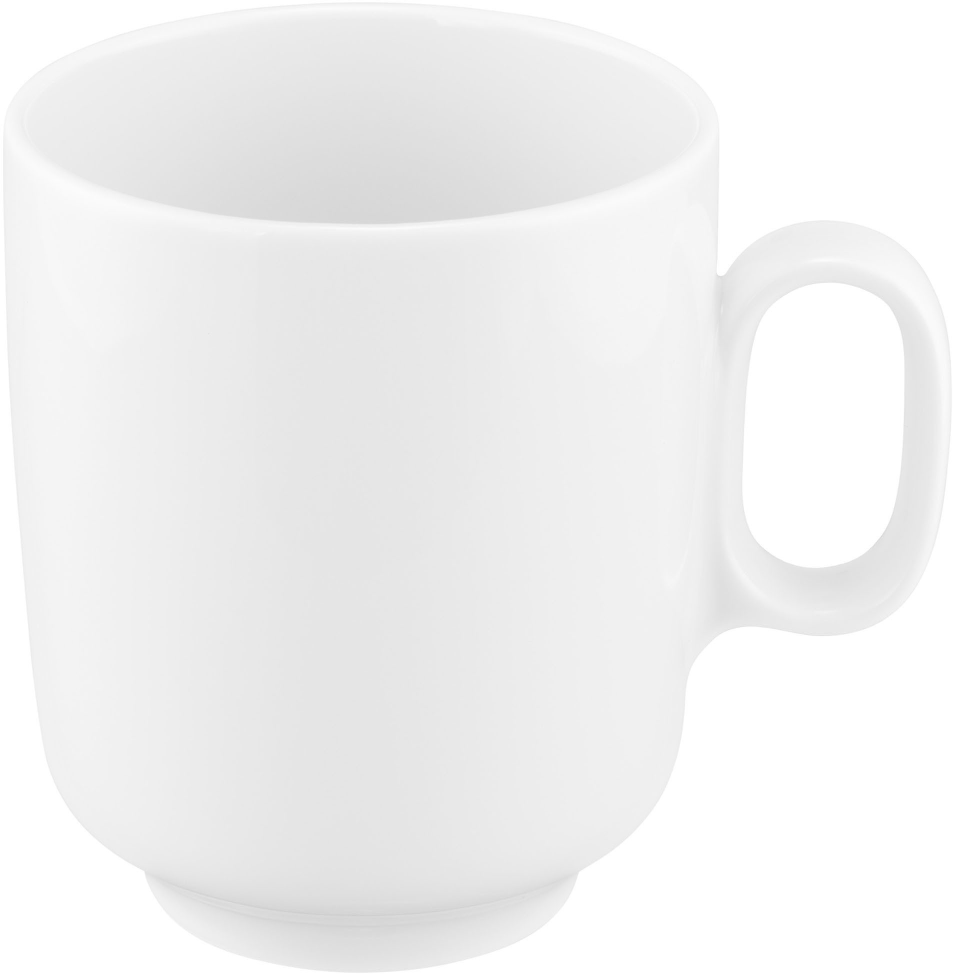 Seltmann Weiden Becher Sento Home, 1-tlg., Porzellan, Kaffeetasse mit Henkel, 430 ml
