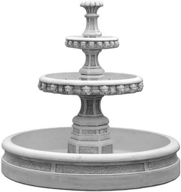 Antikes Wohndesign Gartenbrunnen ANTIKES WOHNDESIGN Spring- & Zierbrunnen AWD-SS-129 B:113cm H:107cm