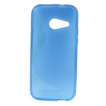 König Design Handyhülle HTC One mini 2, HTC One mini 2 Handyhülle Backcover Blau