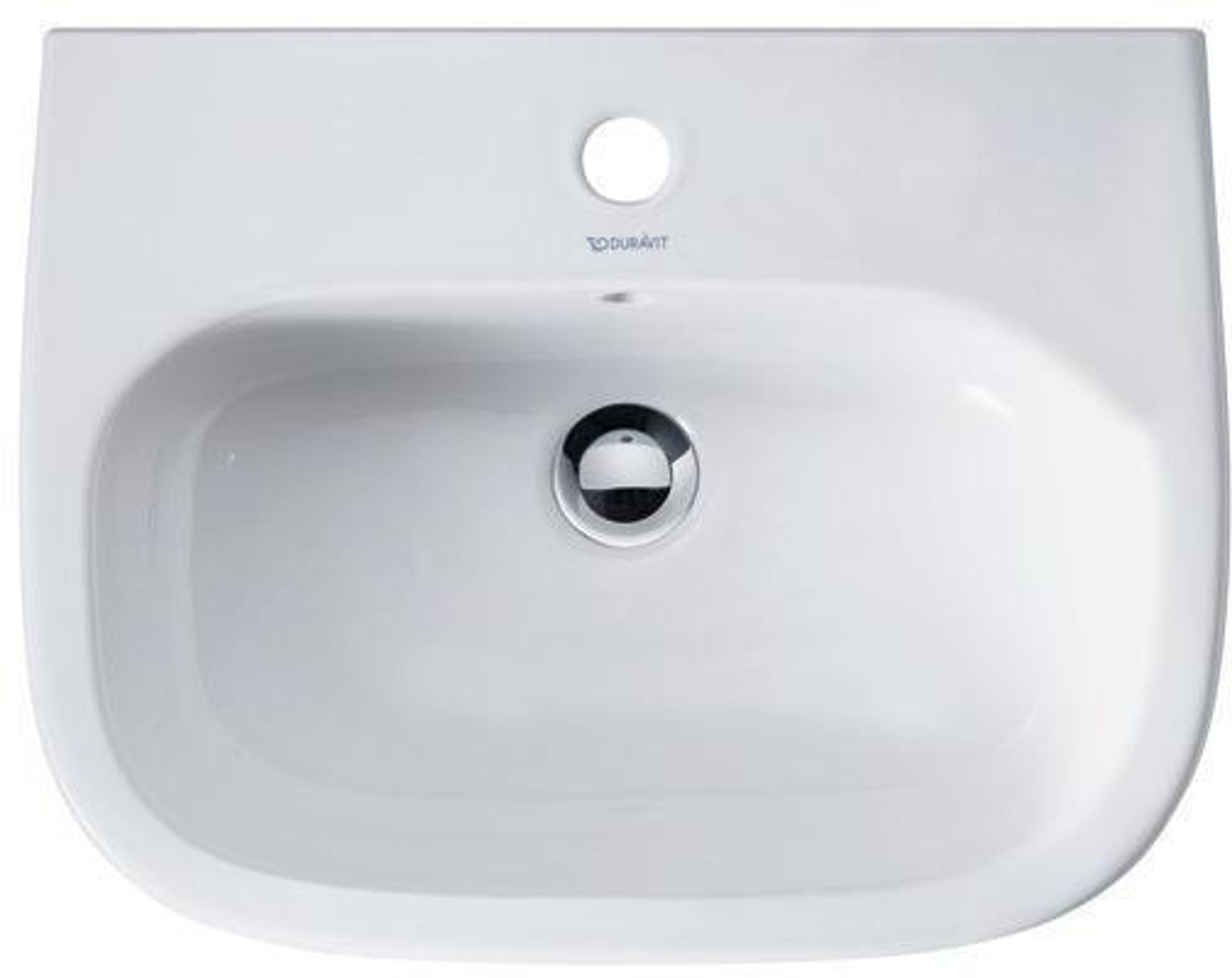 Duravit Einbauwaschbecken Duravit Waschtisch D-CODE m ÜL HLB 1 HL