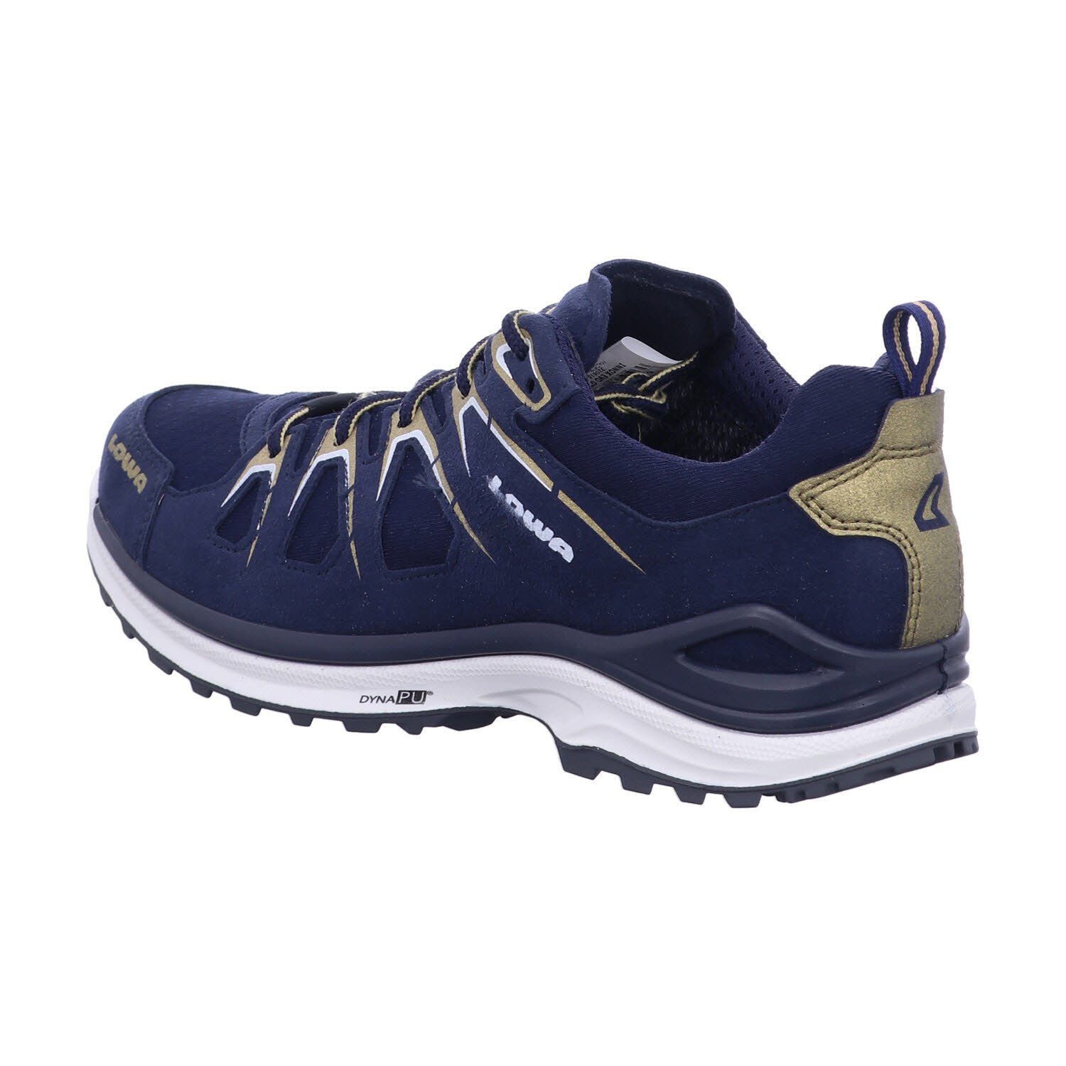 LO navy/gold mit GTX INNOX Gummisohle selbstreinigender Lowa ENDURO (2-tlg) WS EVO EVO LOWA Outdoorschuh