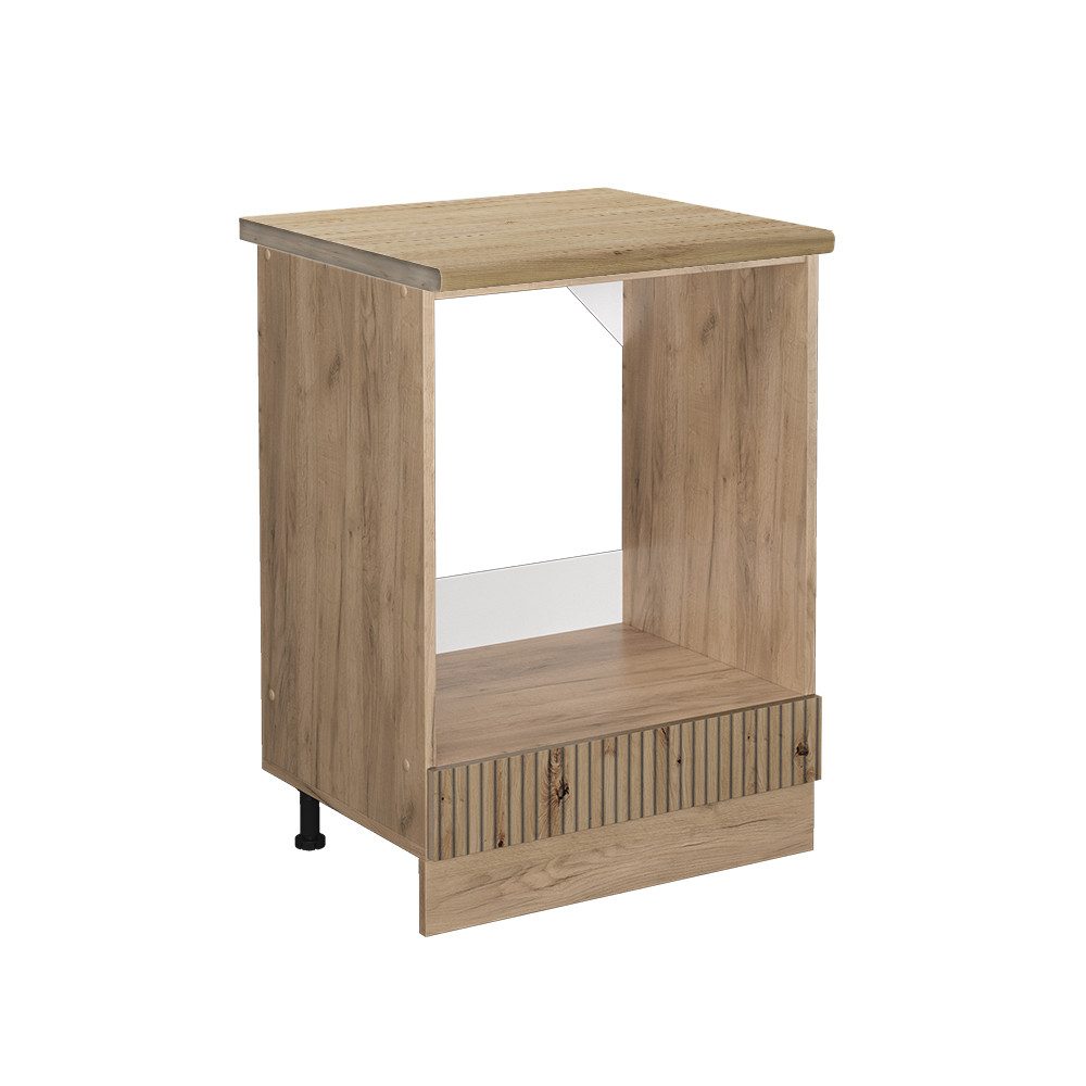 Vicco Herdumbauschrank R-Line Artisan-Eiche/Goldkraft Eiche 60 cm AP Eiche günstig online kaufen