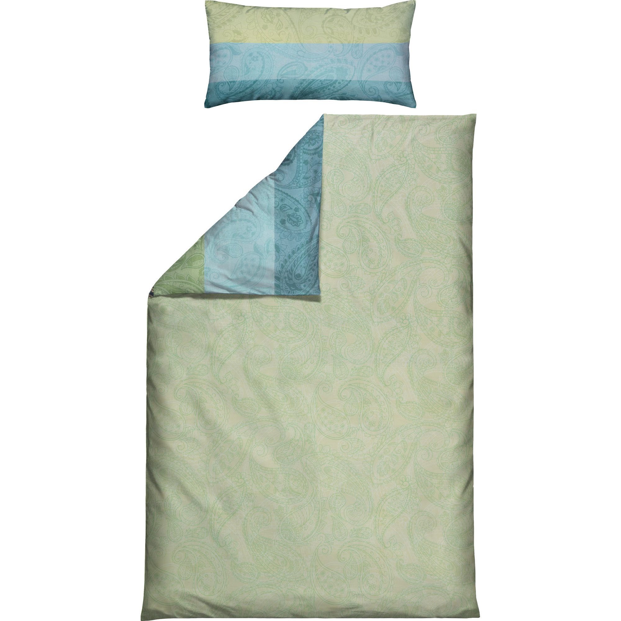 Erwin Müller Bettwäsche Wendebettwäsche, Mako-Satin, Paisley günstig online kaufen