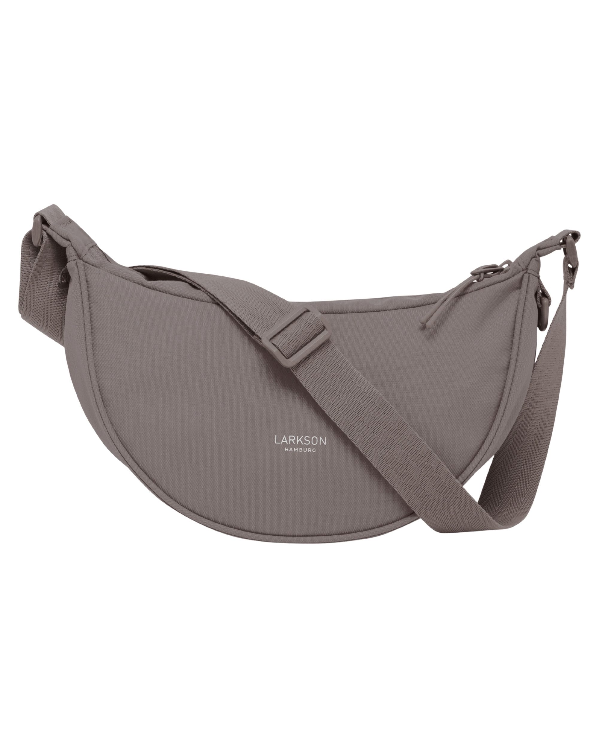 LARKSON Umhängetasche Solveig Small Halbmondtasche für Damen und Herren, Stylische Crossbody Bag in Halbmond Form
