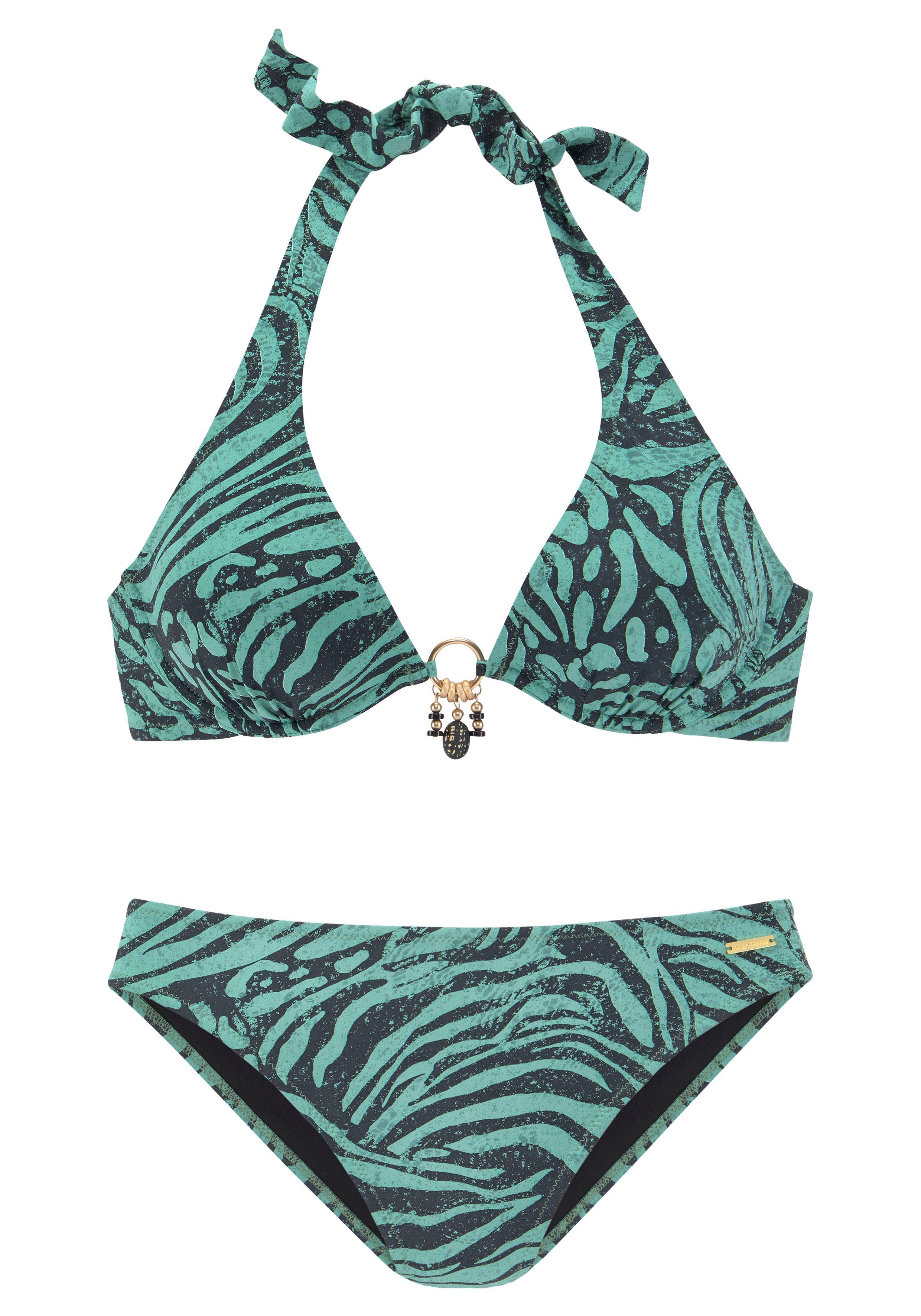 Bruno Banani Bügel-Bikini in trendigem Animalprint günstig online kaufen