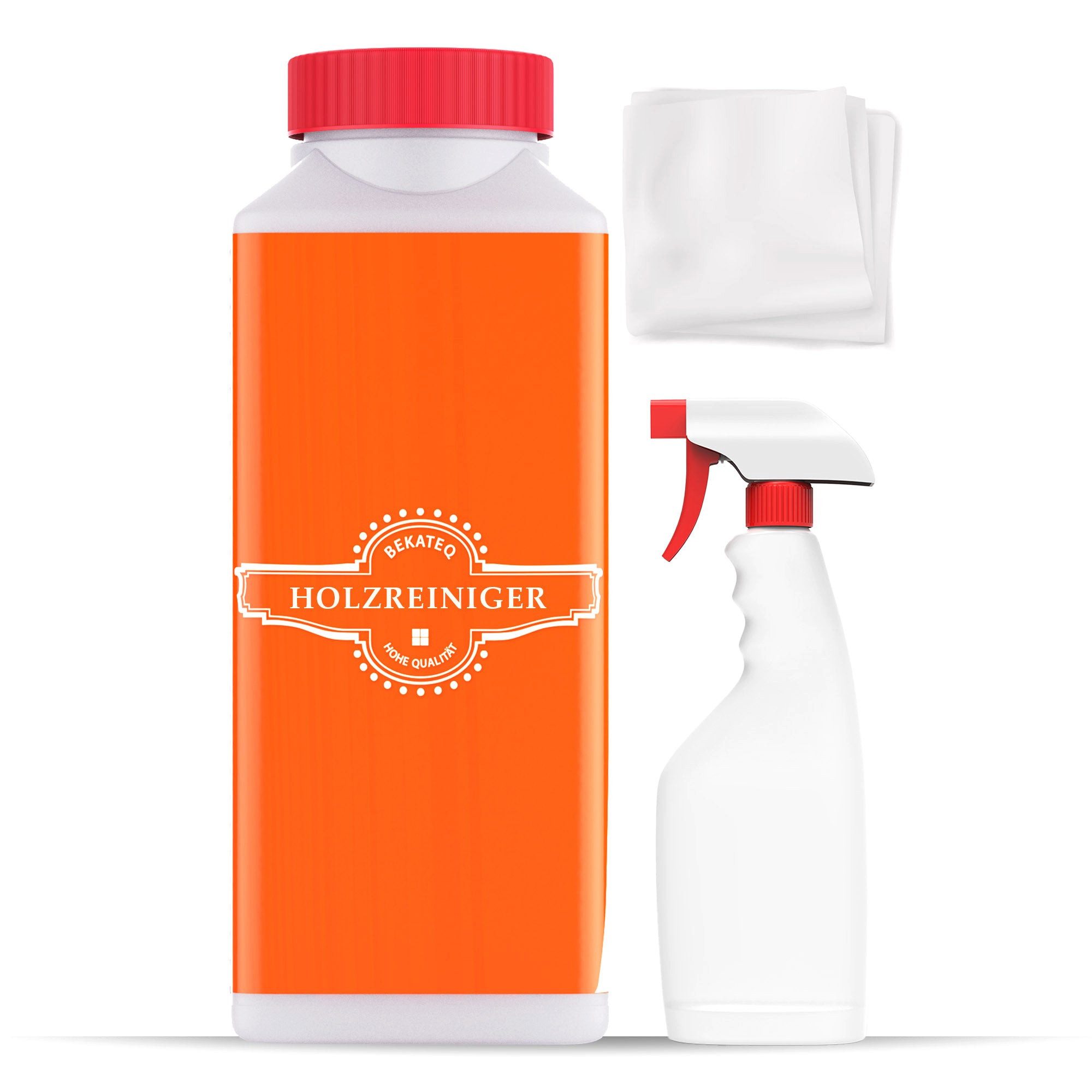 BEKATEQ Wetterschutzfarbe BE-415 Holzentgrauer- und Reiniger, Holzentgrauer, Parkettreiniger, Terrassenreiniger, Reiniger Holzmöbel