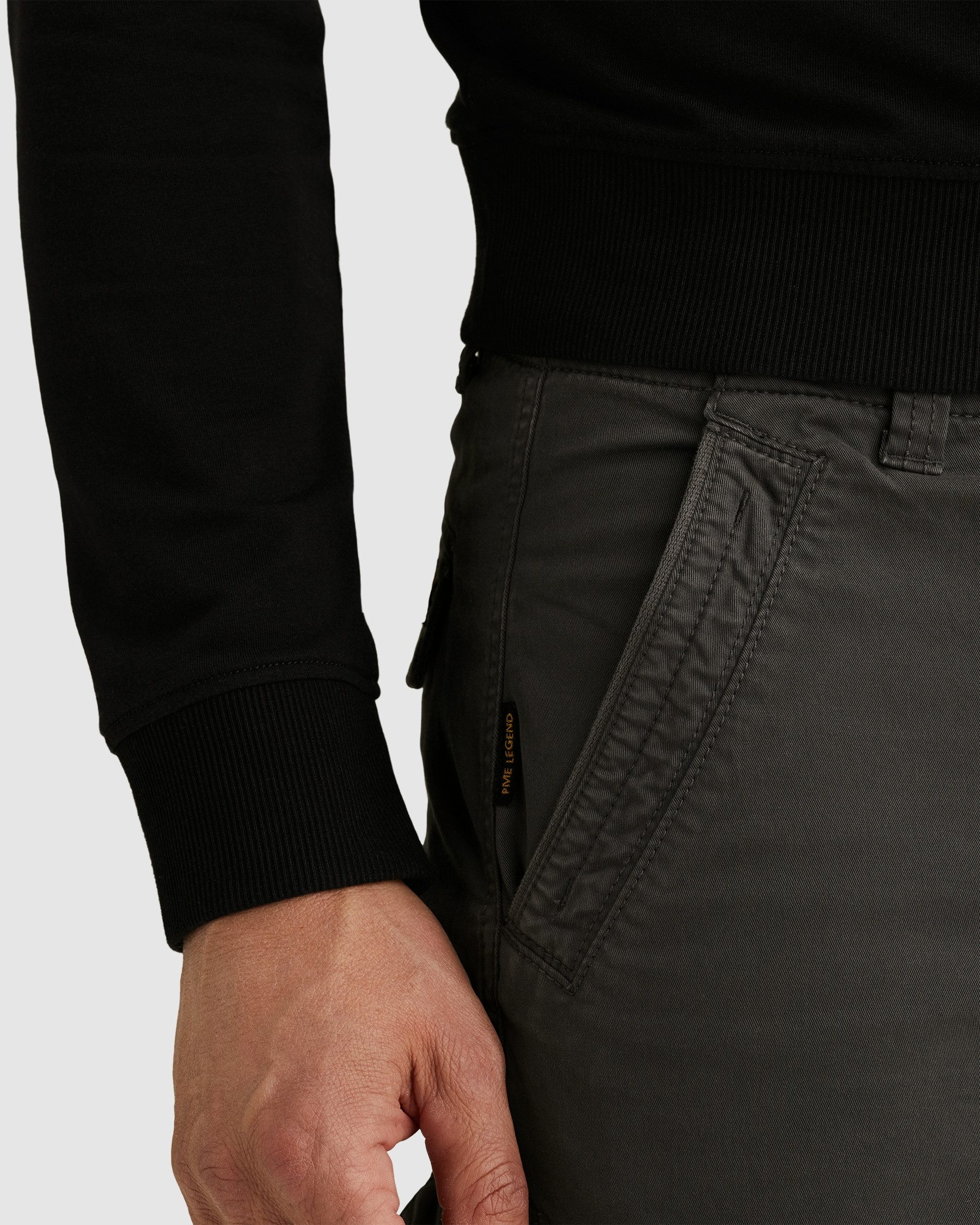 PME LEGEND Cargohose Nordrop Stretch Twill mit Logo Stickerei – Bild 3 von 5