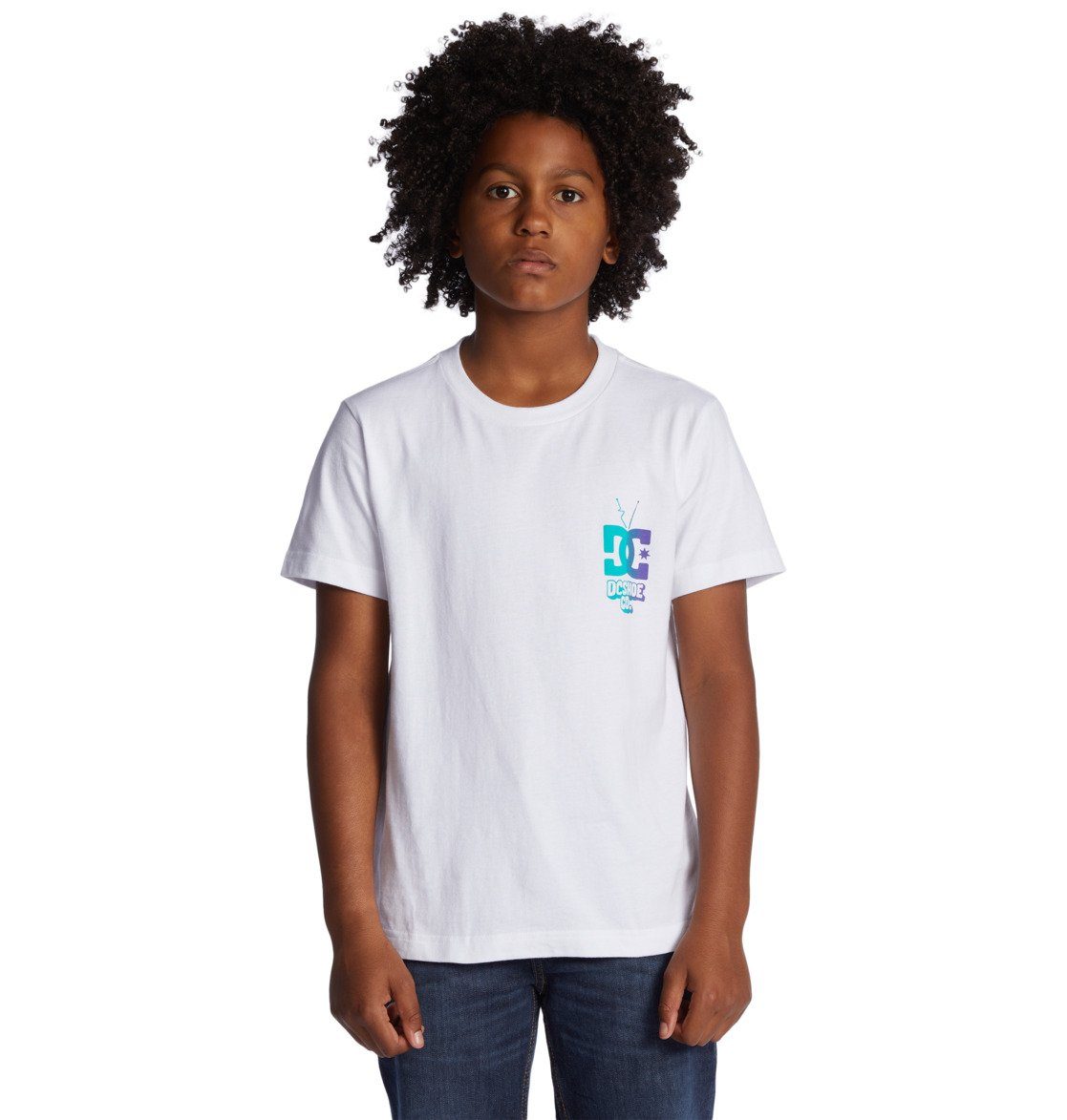 DC Shoes T-Shirt Watch And Learn White