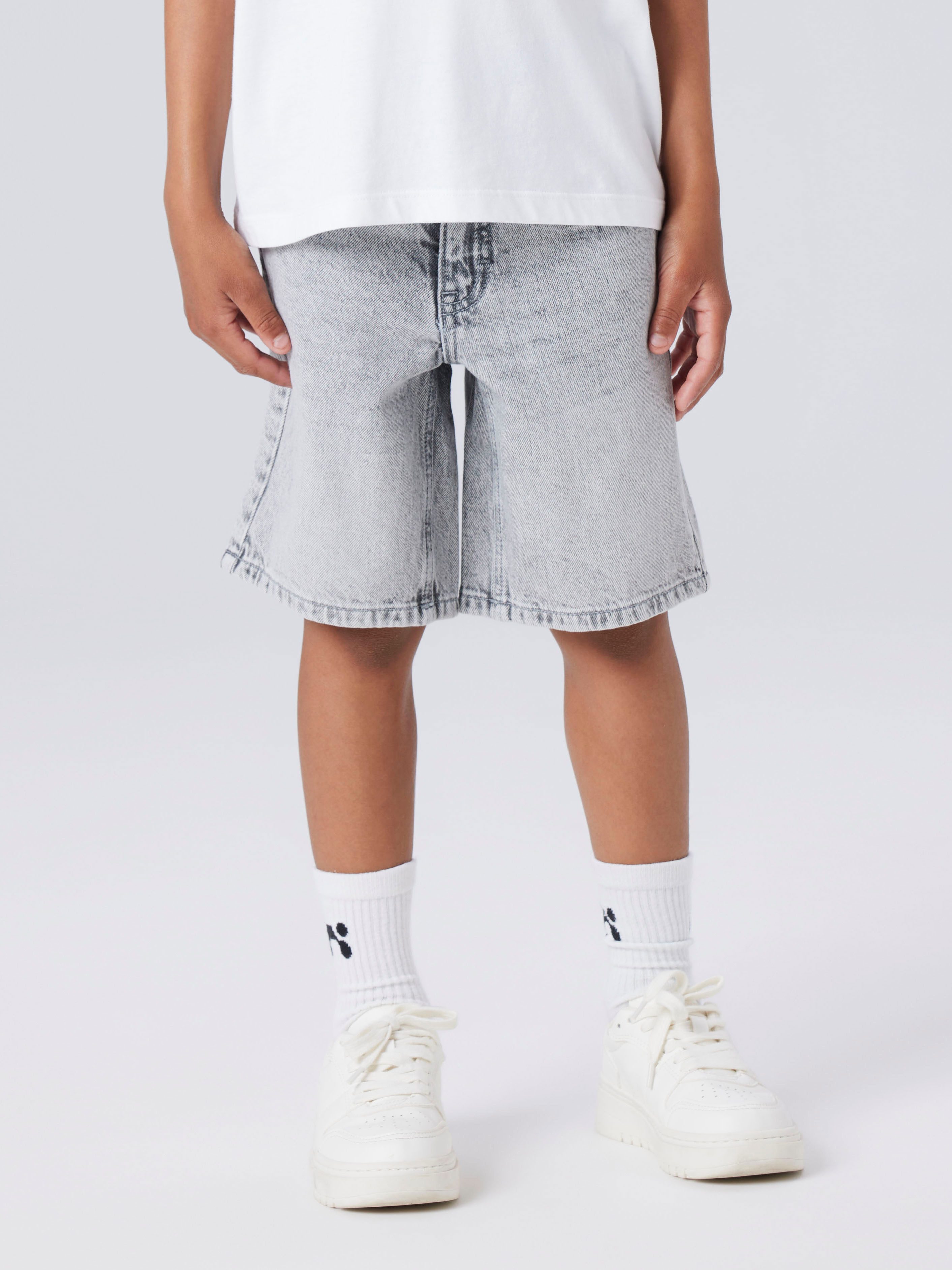 Name It Jeansshorts NKMRYAN REG L DNM SHORTS 6750-DM NOOS Baumwolle