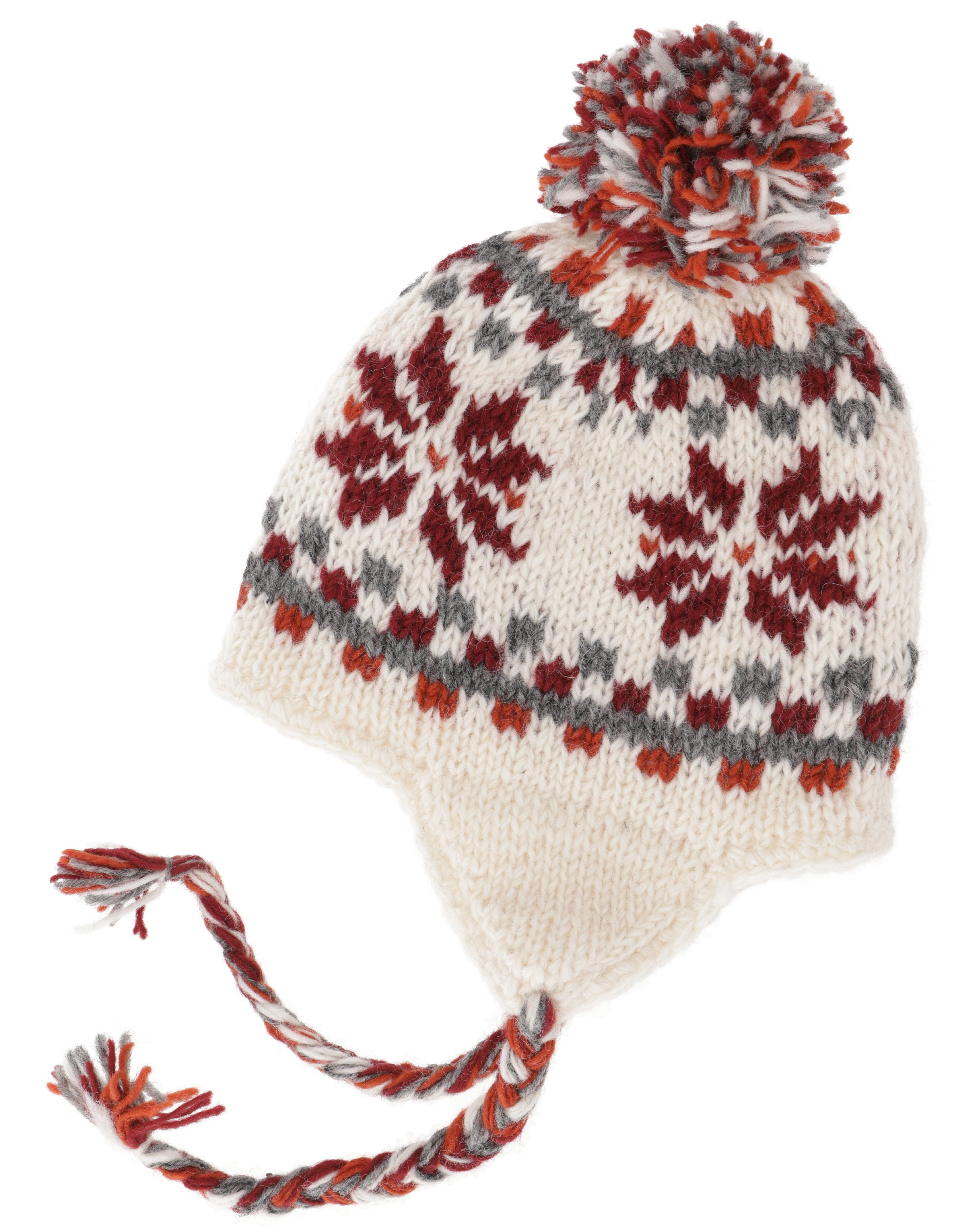 Guru-Shop Strickmütze Mütze mit Ohrenklappen und günstig online kaufen