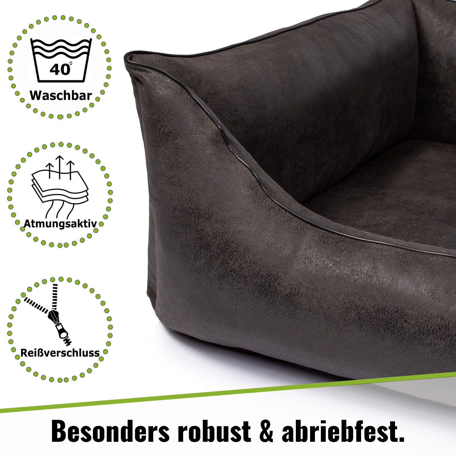 CopcoPet Tierbett Emma Orthopädisch Hundebett