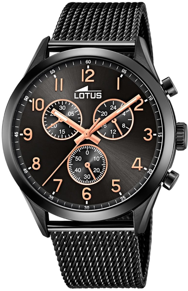 Quarzuhr LOTUS Herren Uhr Sport 18639/1 Edelstahl