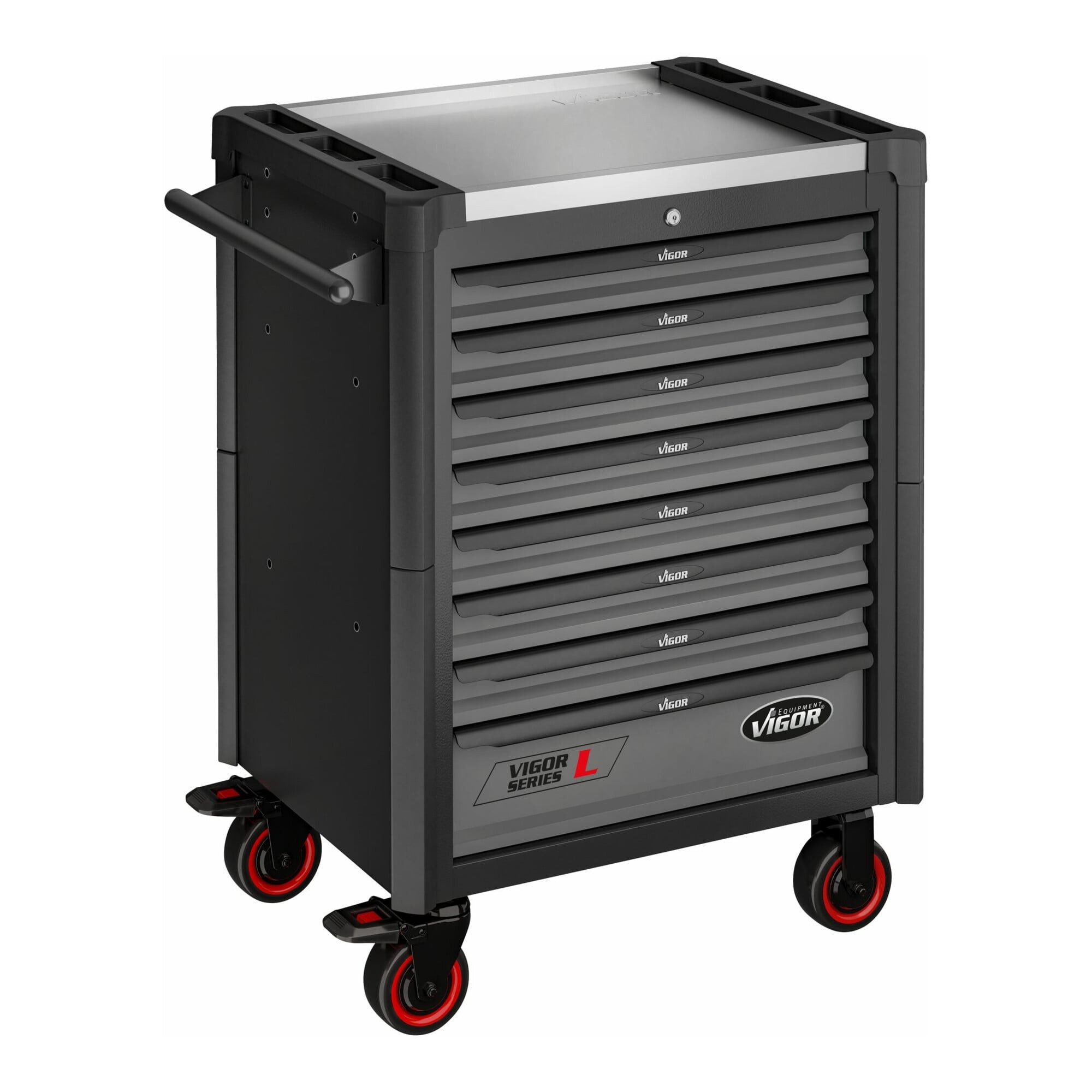 VIGOR Werkstattwagen VIGOR Werkstattwagen SeriesL, leer, V1901-X, L x B x H: 723x 459x 1002
