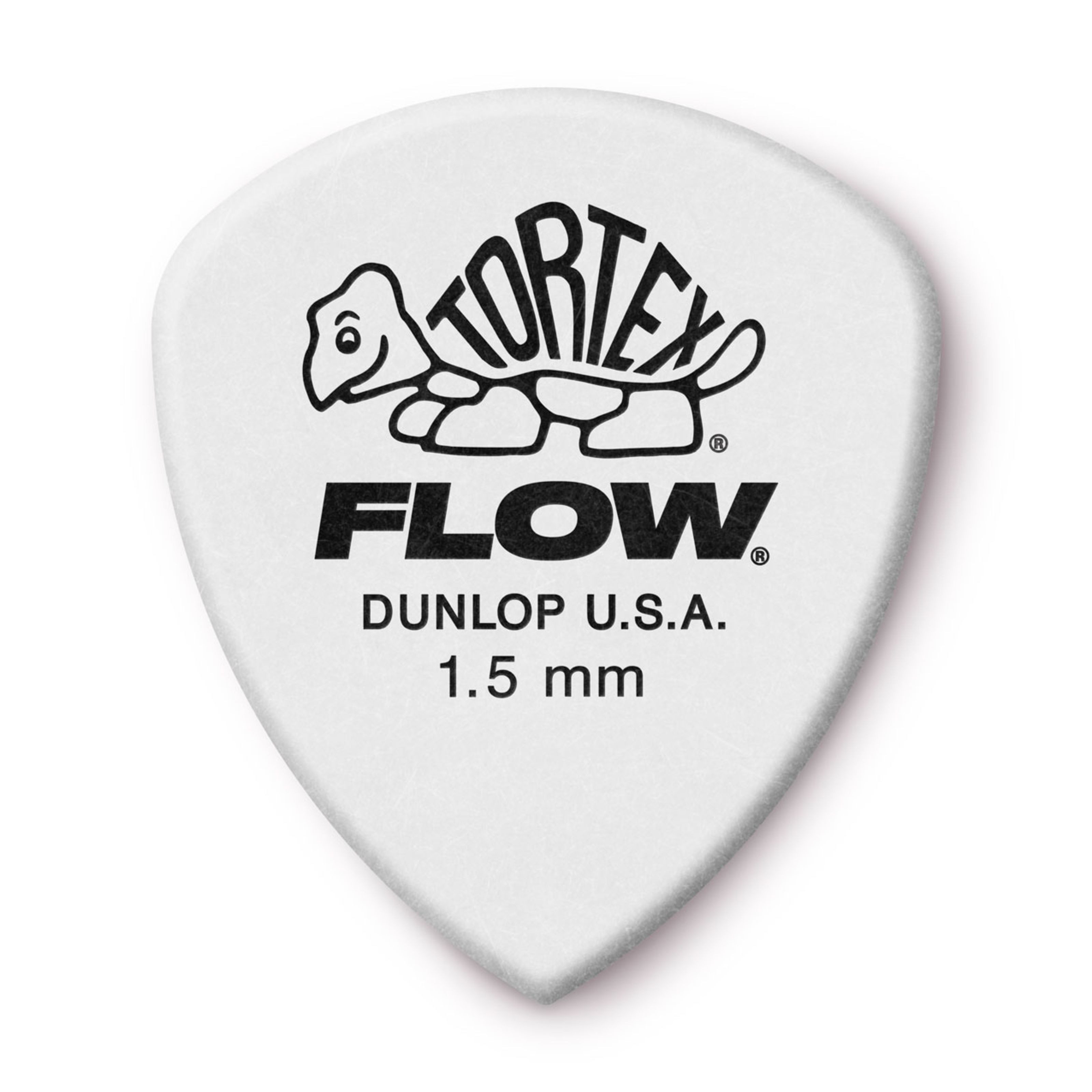 Dunlop Plektrum, 558P1.5 Flow Standard Picks 1,5 mm - Plektren Set