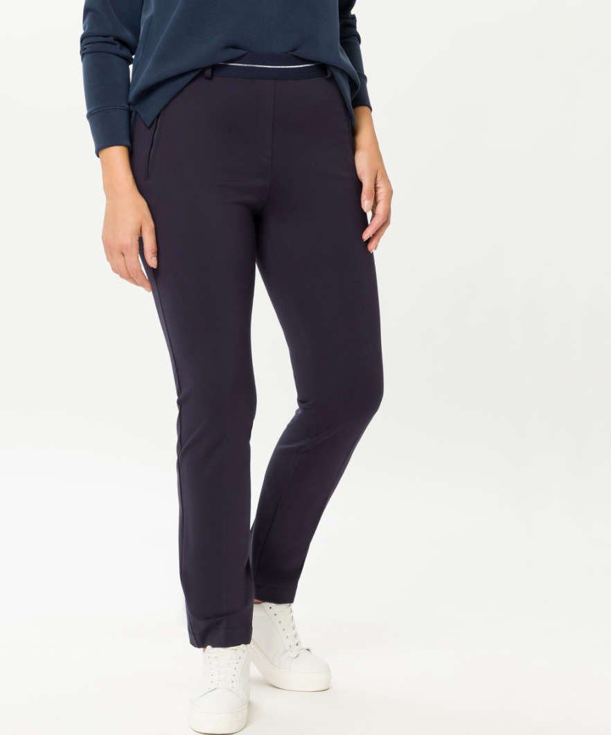 RAPHAELA by BRAX Boyfriend-Hose Style LILLYTH navy