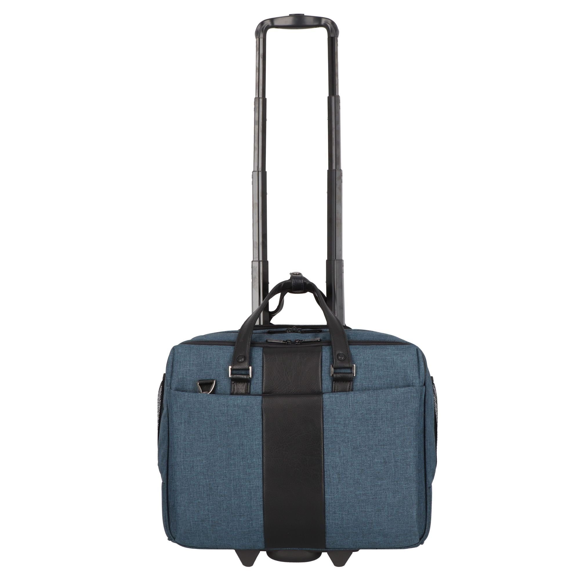 Dermata Business-Trolley, 2 Rollen, Canvas