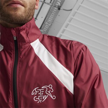 PUMA Trainingsjacke Schweiz Gewebte Fußball-Aufwärmjacke Herren