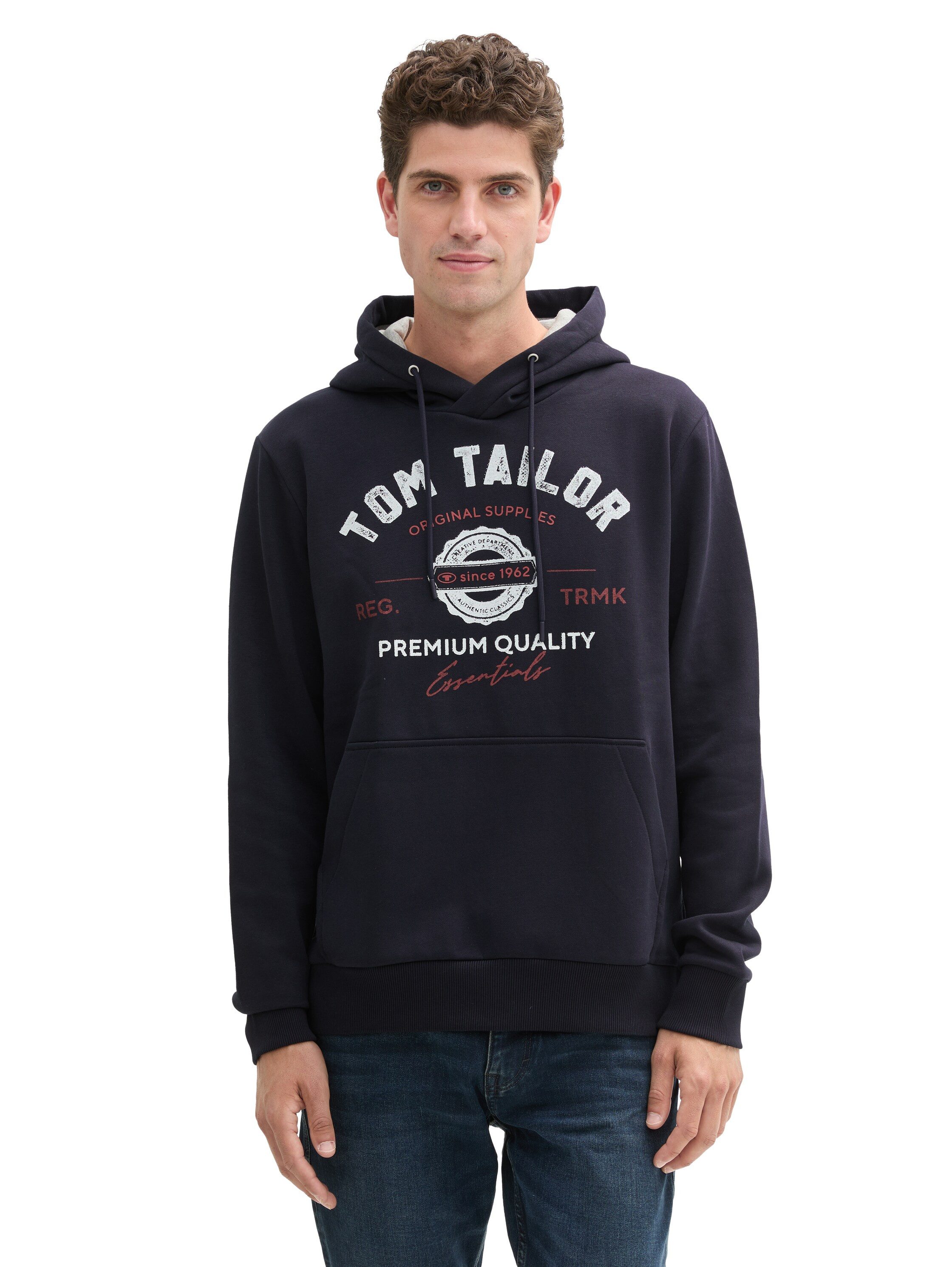 TOM TAILOR Kapuzensweatshirt mit Kapuze