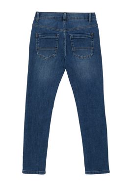 s.Oliver 5-Pocket-Jeans Jeans Seattle / Slim Fit / Mid Rise / Skinny Leg Waschung, Kontrastnähte