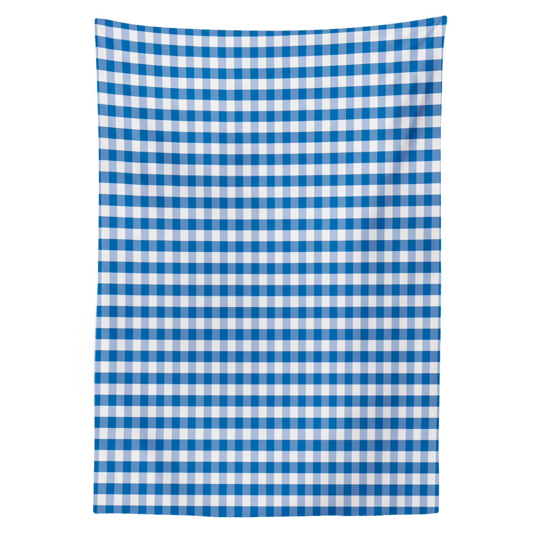 Abakuhaus Tischdecke Farbfest Waschbar Für den Außen Bereich geeignet Klare Farben, Kariert Gingham Monochrome