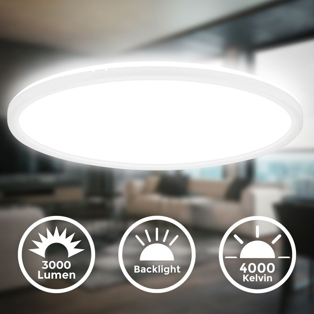 B.K.Licht LED Deckenleuchte LED Panel ultraflach günstig online kaufen