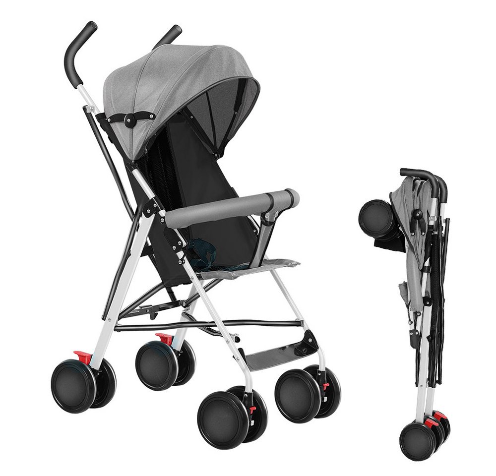 Thumbnail - JEOBEST Kinder-Buggy Baby Kinderwagen, Klein Zusammenklappbar Reisebuggy, 0–4 Jahre, Ultra Leicht - nur 4.5 kg, kompakte...