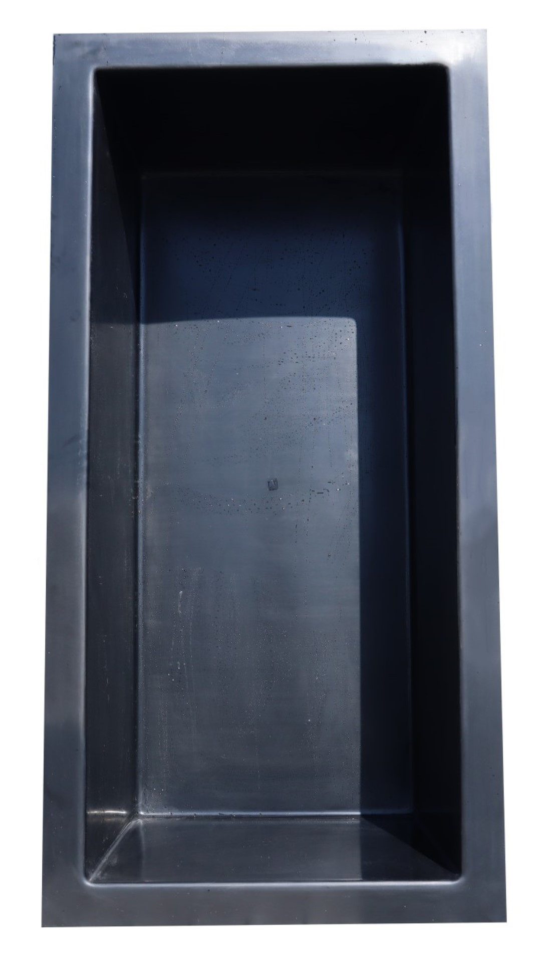 Wacredo Fertigteich GFK Rechteckbecken 200 x 100 x 60cm, BxLxH: 100x200x60 cm, 900 l, Rechteckbecken, Teichbecken, architektonisch