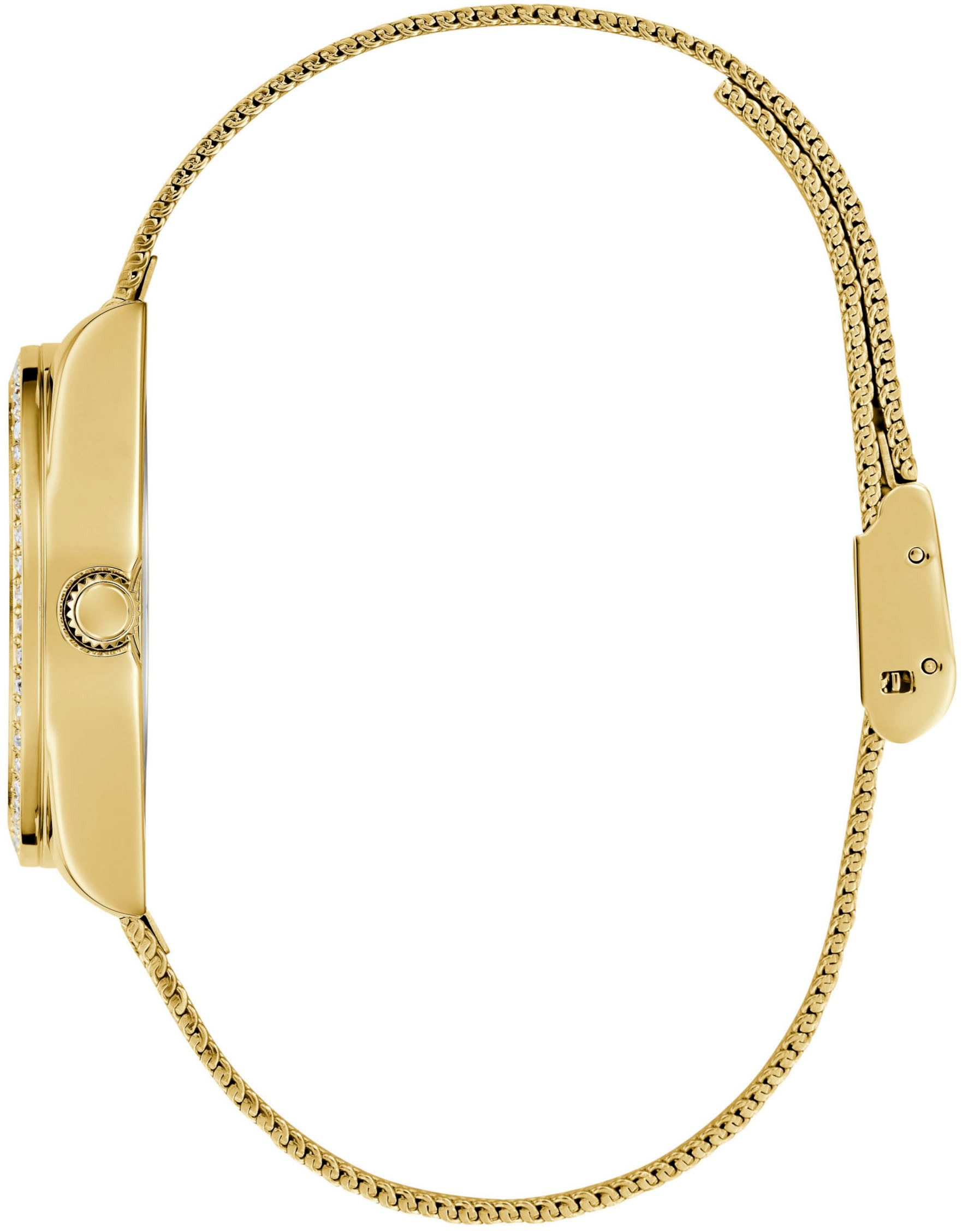 Guess Quarzuhr BOA GW0748L2, Armbanduhr, Damenuhr, Kristallsteine, Mineralg günstig online kaufen