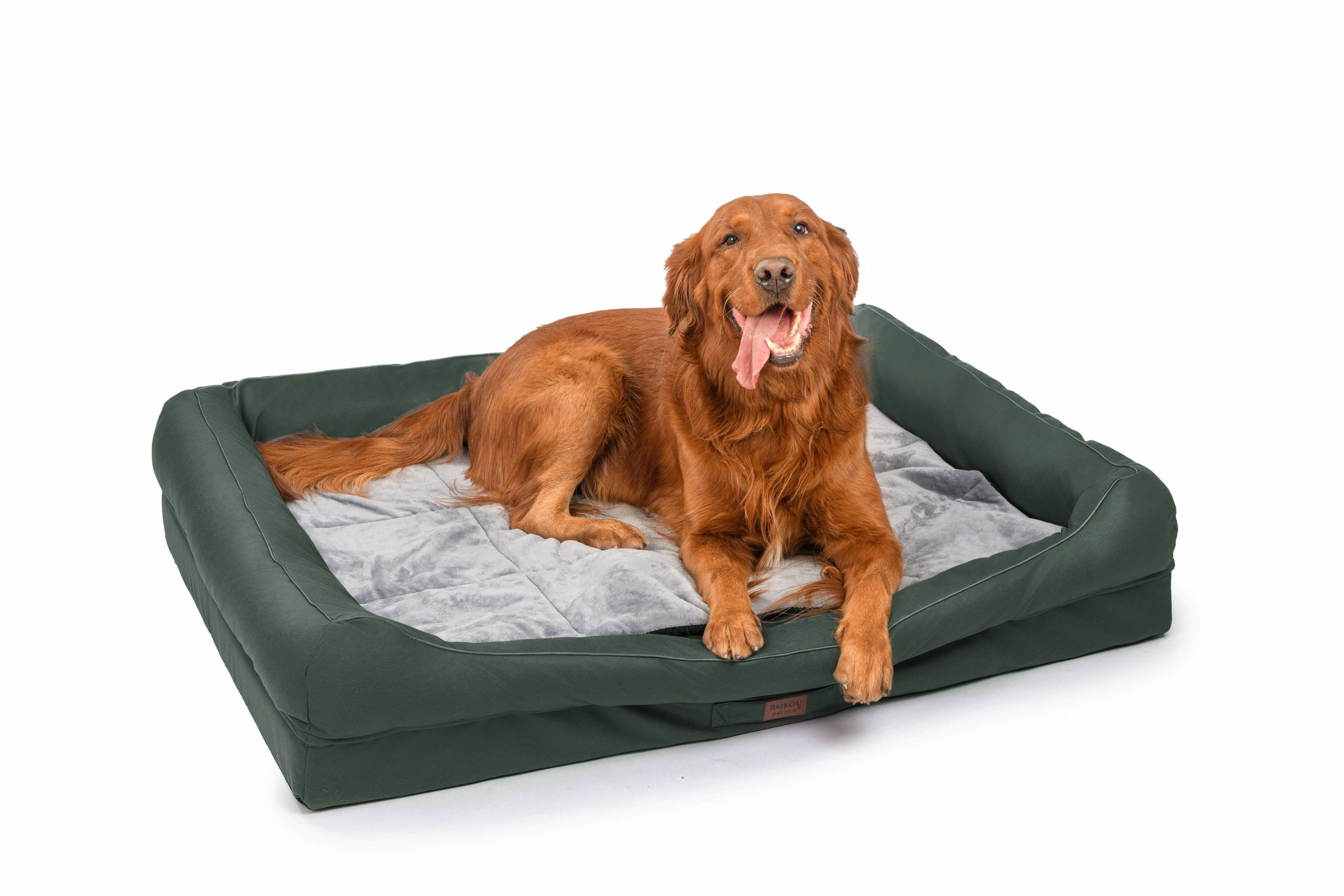 RAIKOU Hundematte Hundebett mit Abnehmbarem Kissen, günstig online kaufen
