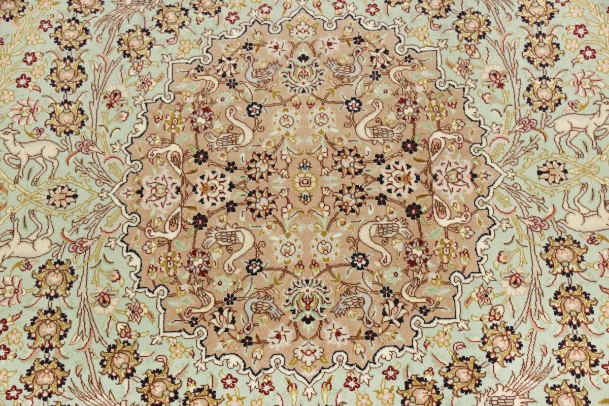 Orientteppich Täbriz Chehel Toti 162x226 10 Handgeknüpfter Nain rechteckig, Höhe: Trading, Orientteppich, mm