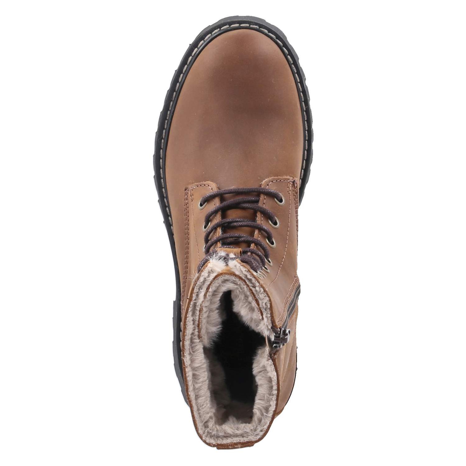 Fräulein Frida Fräulein Frida F-8550 Olivia Tabaco Damen Rauleder brown Winterstiefel