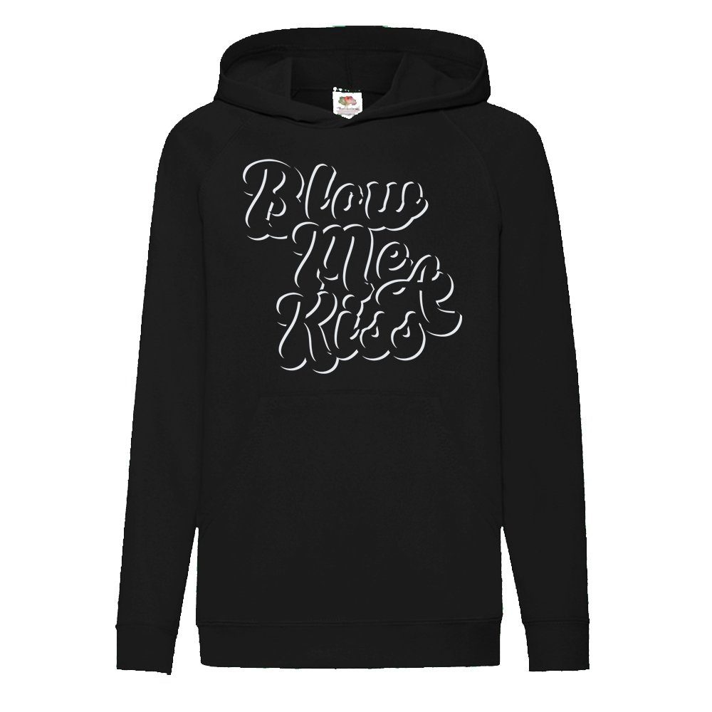 ᐅ Ggraphics Hoodie Blow me a kiss Kinder Hoodie / Kapuzenpullover, Mit