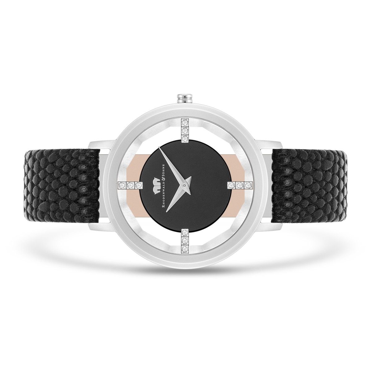 Rhodenwald & Söhne Quarzuhr Lucrezia silber, mit Quarzwerk günstig online kaufen