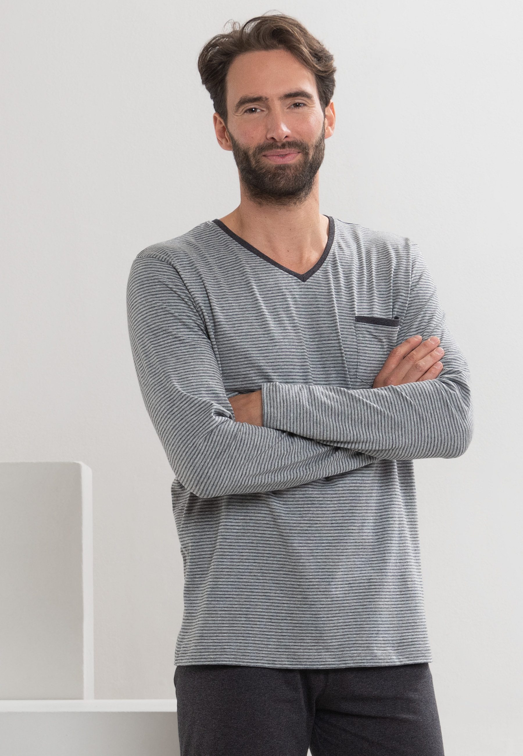 LIVING CRAFTS Schlafanzug COLIN GOTS zertifiziert