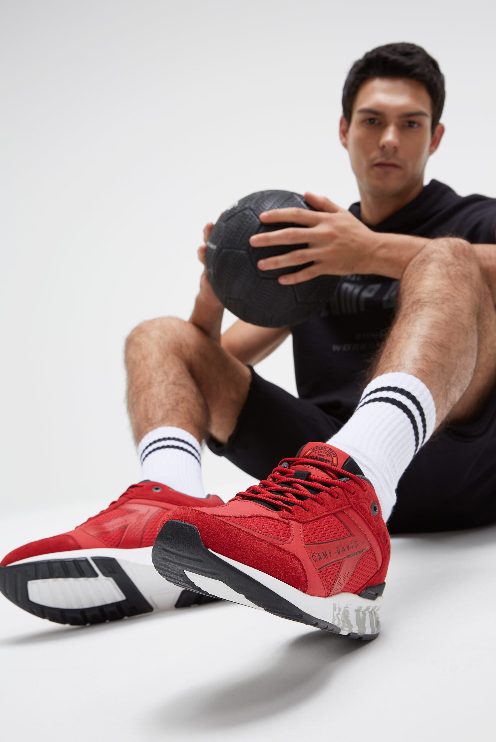 CAMP DAVID Sneaker mit gepolstertem Einstieg