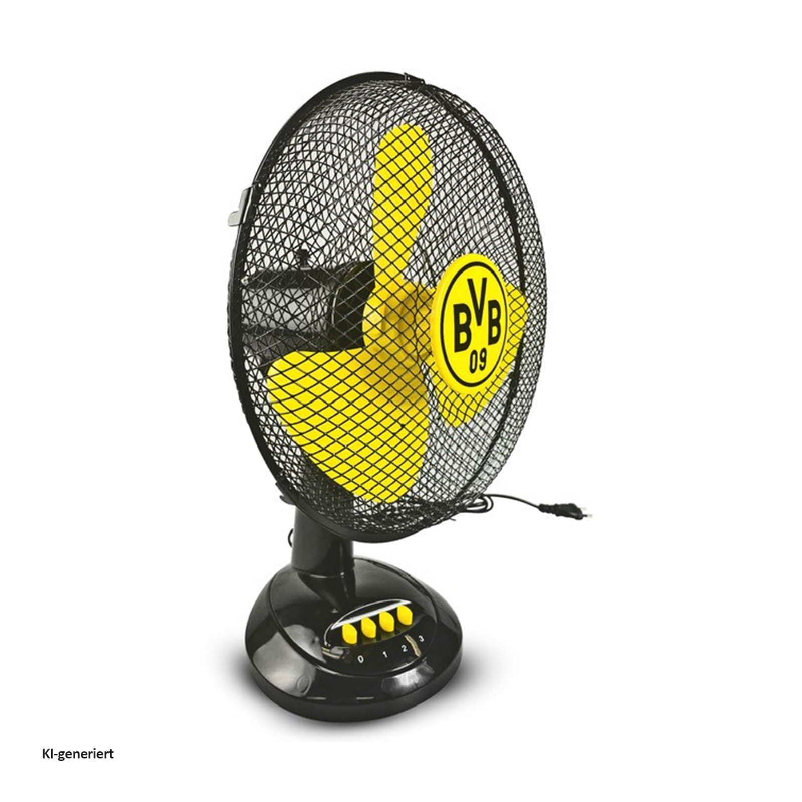 ECG Tischventilator Borussia Dortmund, Standventilator BVB 09