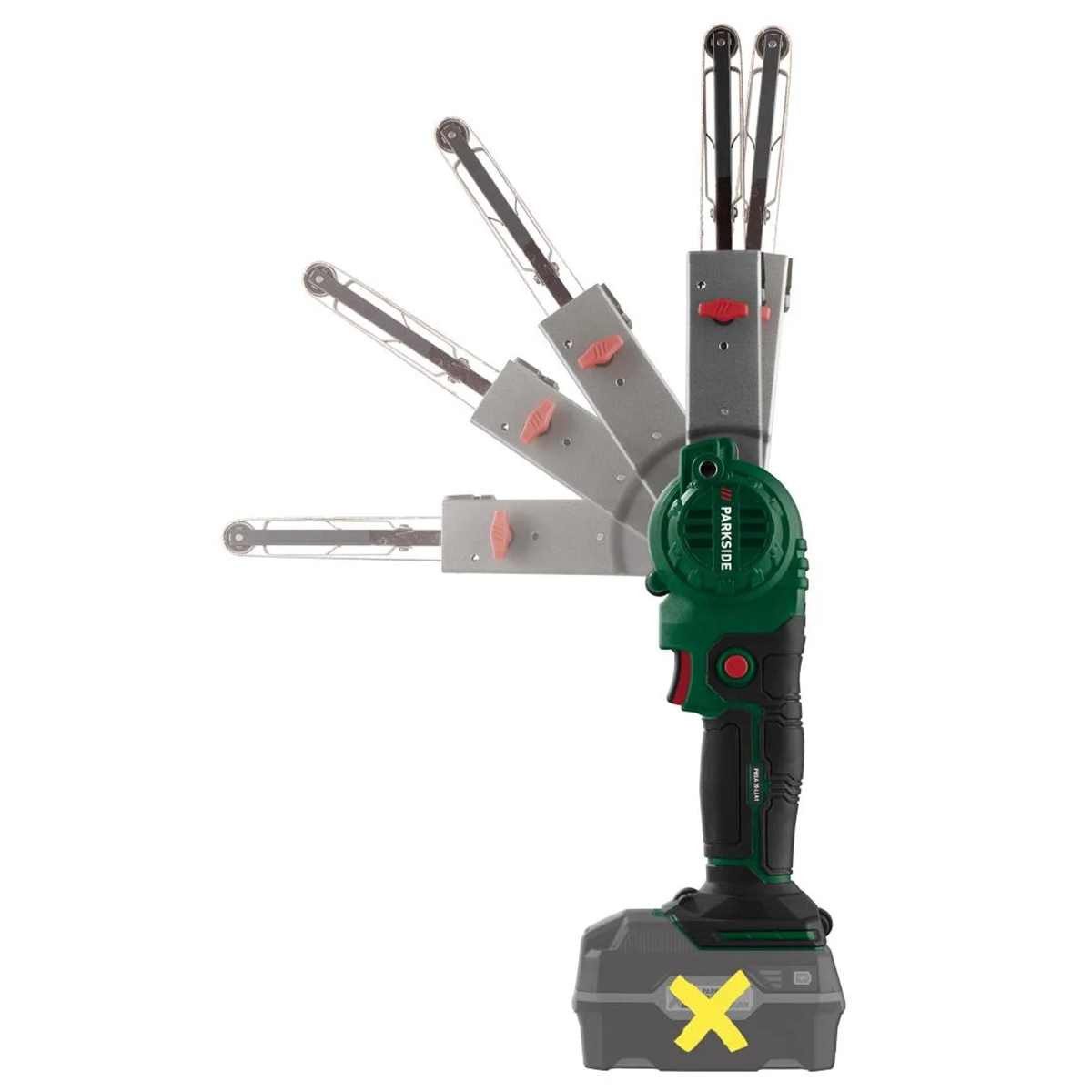 Parkside Akku-Bandfeile 20 V Akku-Bandfeile PBFA 20-Limit Akku 2.0 Ah / Ladegerät